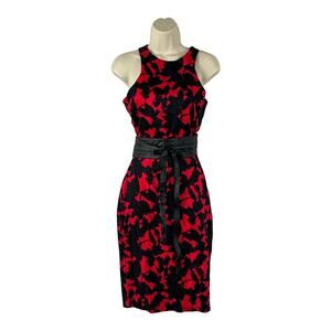 AX Paris Retro Wiggle Dress Cotton Hourglass Small Medium